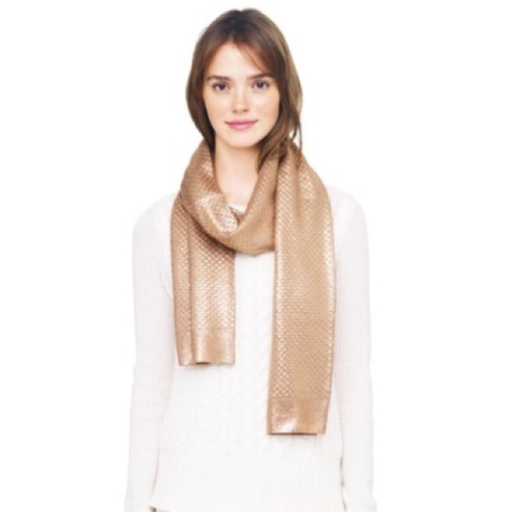 Club Monaco Rose Gold Scarf